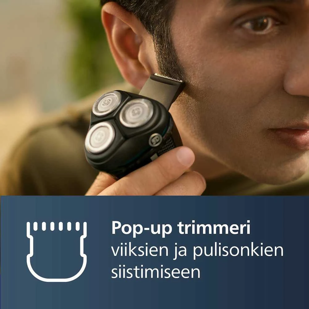Drėgnojo ir sausojo skutimo elektrinė barzdaskutė Philips Shaver 3000 Series S3143/00