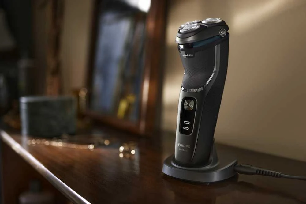 Philips Shaver 3000 Series Drėgnojo ir sausojo skutimo elektrinė barzdaskutė S3343/13