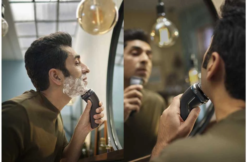 Philips Shaver 3000 Series Drėgnojo ir sausojo skutimo elektrinė barzdaskutė S3343/13
