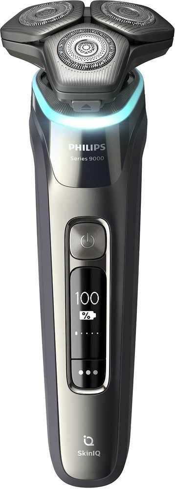 Barzdaskutė Philips Shaver series 9000 Drėgnojo ir sausojo skutimo skustuvas su „SkinIQ“ S9975/55