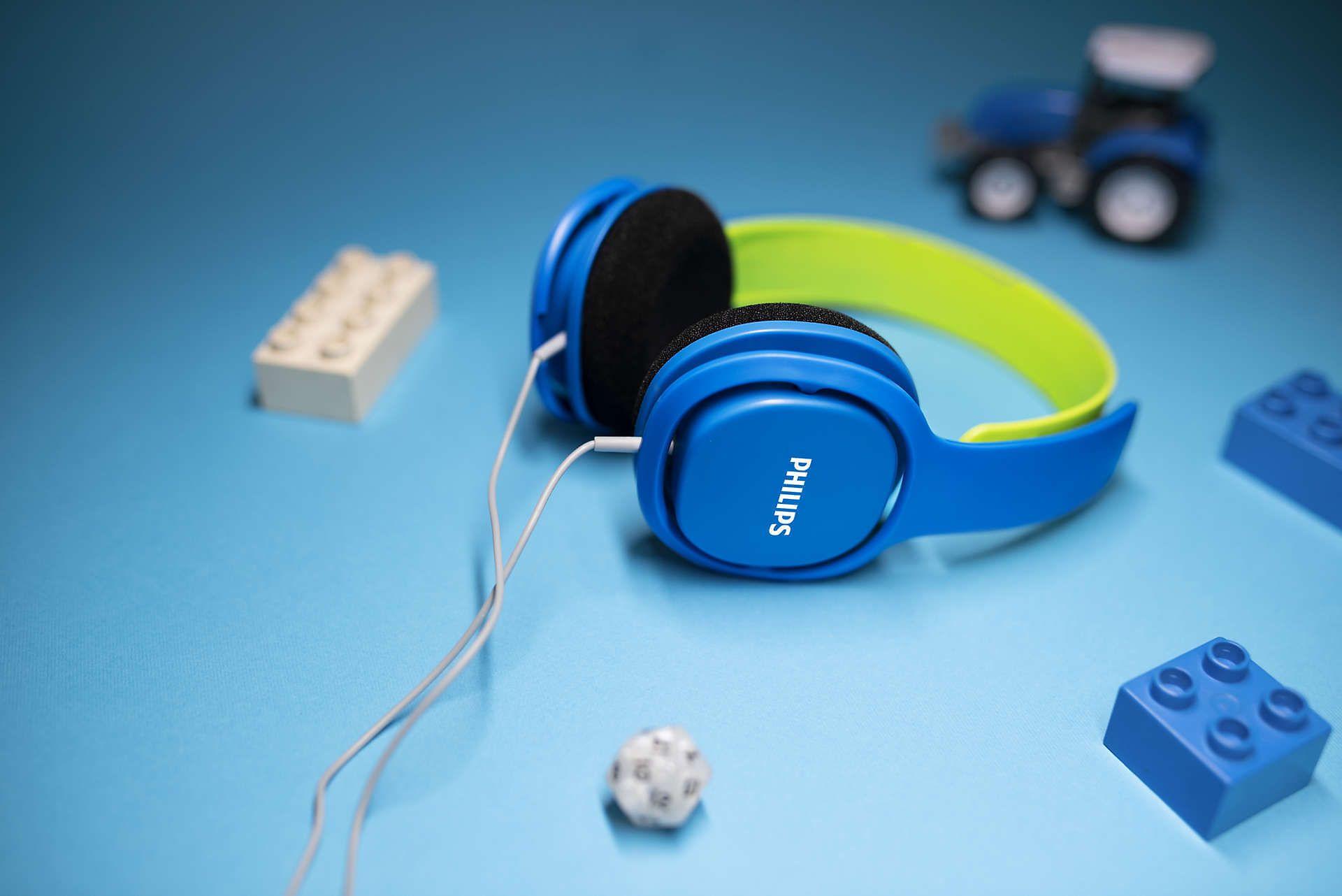 Vaikiškos ausinės Philips SHK2000BL/00 Mėlynos ir žalios