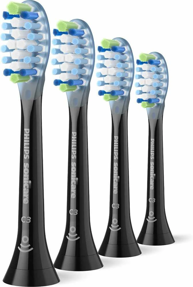 Philips Sonicare C3 šepetėlių galvučių rinkinys, 4 vnt