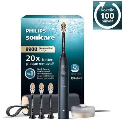 Elektrinis dantų šepetėlis Philips Sonicare DiamondClean Prestige 9900 HX9992/45, tamsiai mėlynas