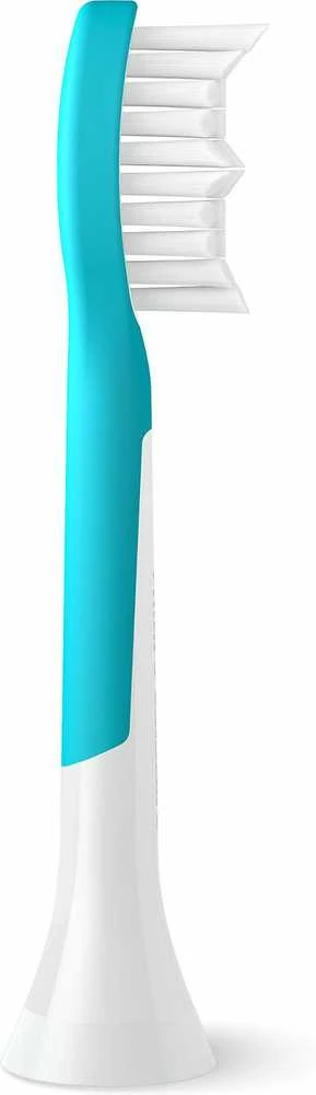 2 dalių šepetėlių galvučių pakuotė Philips Sonicare For Kids HX6042/90, baltos/mėlynos spalvos