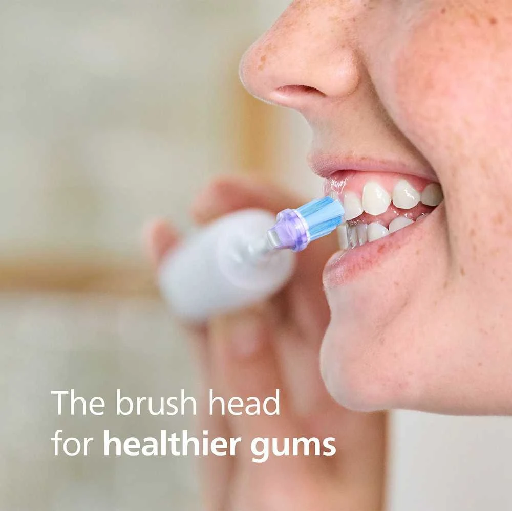 4 dalių šepetėlių galvučių pakuotė Philips Sonicare Premium Gum Care HX9054/87