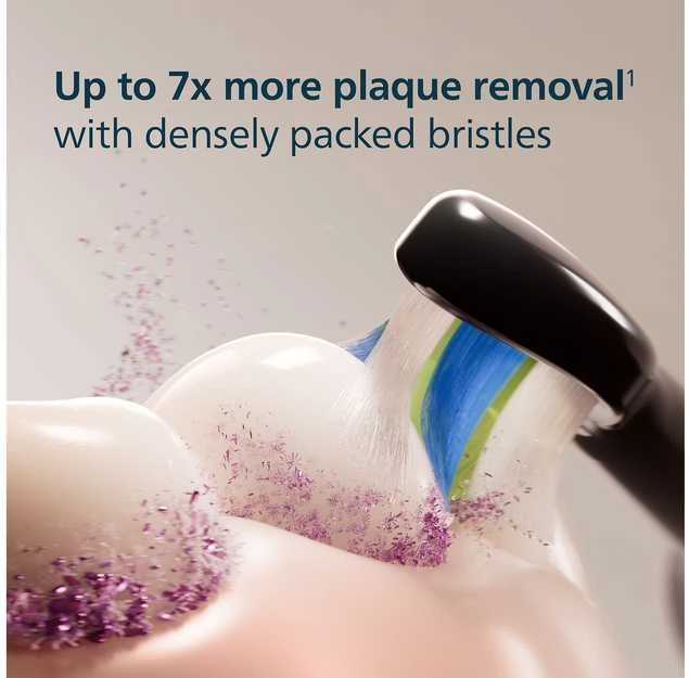 4 dalių šepetėlių galvučių pakuotė Philips Sonicare Optimal White HX6064/88