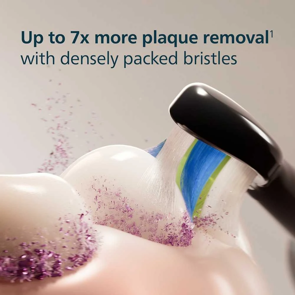 4 dalių šepetėlių galvučių pakuotė Philips Sonicare Optimal White HX6064/88