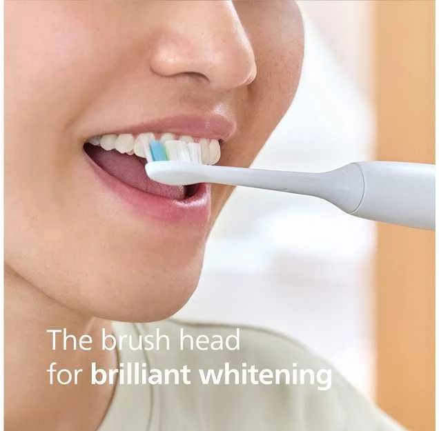 Philips Sonicare antgalis naudojimo procese