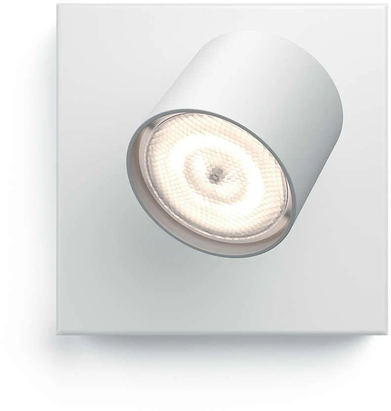 Philips Star WarmGlow LED prožektorius, 4,5 W, baltas