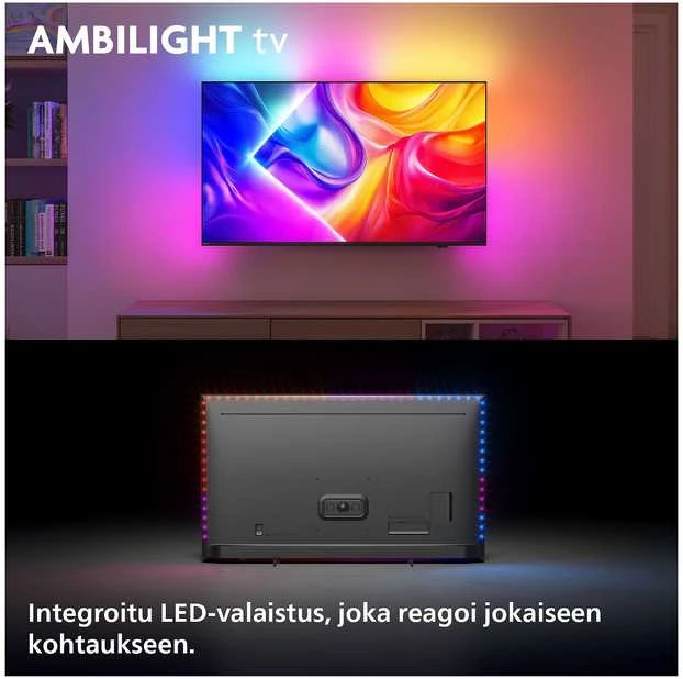 „Philips“ 85PUS9000/12 televizorius, 215 cm, 85 cm „The One“ 4K „Ambilight“ televizorius