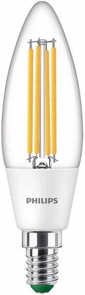 Philips LEMPUTĖ LED E14 B35 2.3W 3000K 485LM FIL