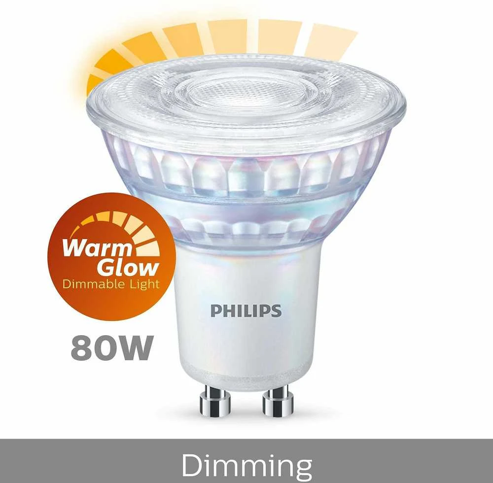 „Philips“ LED lempa GU10 6,2 W 822-827 K 575 LM PL DIM