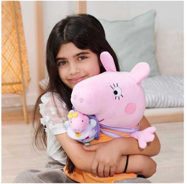SIMBA Peppa Pig - Pliušinis žaislas - Mumija Pig New Era 33 cm (109261502)
