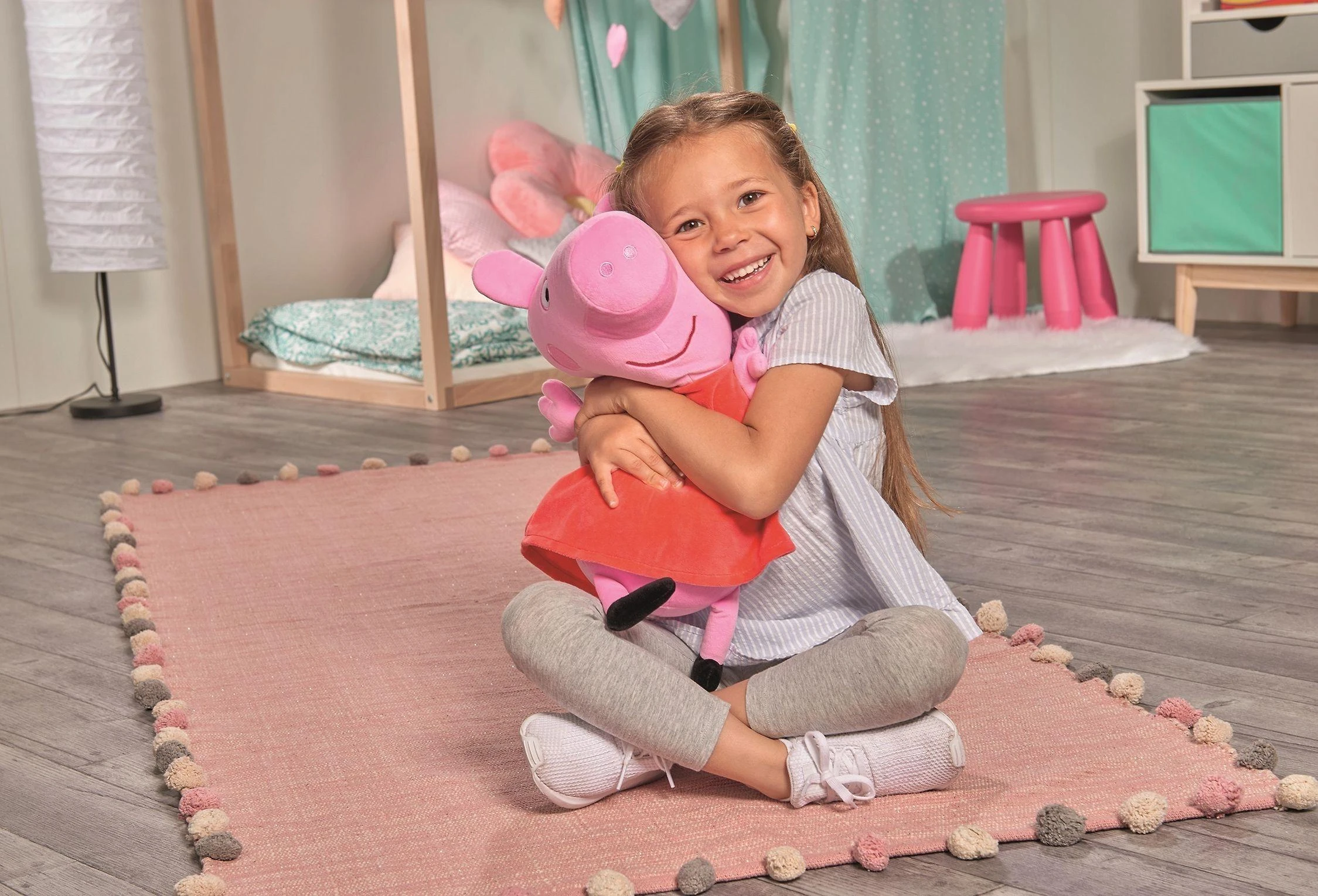 Hasbro „Simba“ talismano kiaulė Peppa 33cm Cuddly