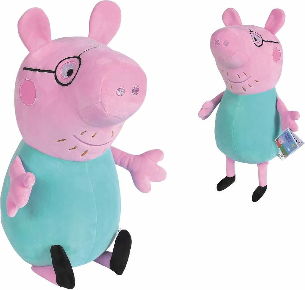 Hasbro „Simba Pig Peppa“ talismano tėtis kiaulės 37 cm
