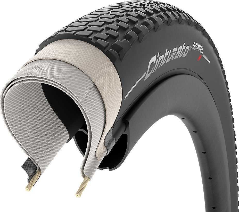Padanga Pirelli Cinturato GRAVEL H Classic, 35 - 622, TechWALL, 127 tpi, SpeedGRIP, Classic