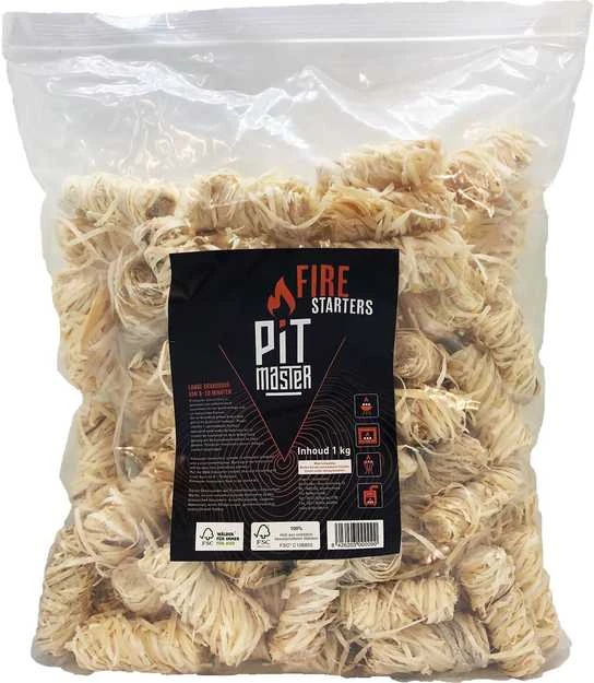 PitMaster Wood Wool žiebtuvėlis, 1kg
