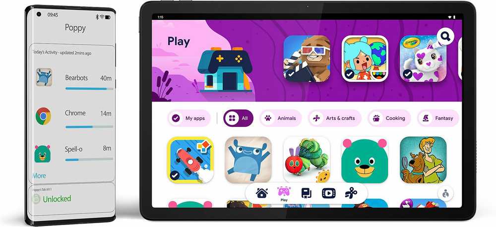 Planšetinis kompiuteris Lenovo Tab M11, 11", 4GB / 128GB, 4G LTE, Pilkos (Luna Grey) spalvos (ZADB0034SE)