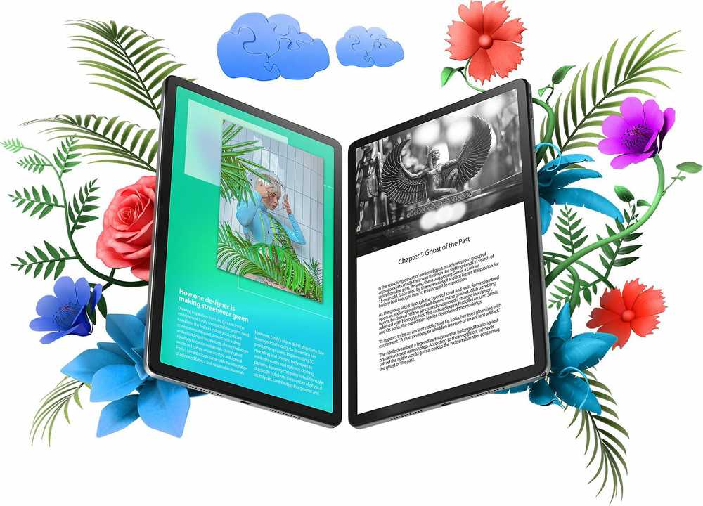 Planšetinis kompiuteris Lenovo Tab M11, 11", 4GB / 128GB, 4G LTE, Pilkos (Luna Grey) spalvos (ZADB0034SE)