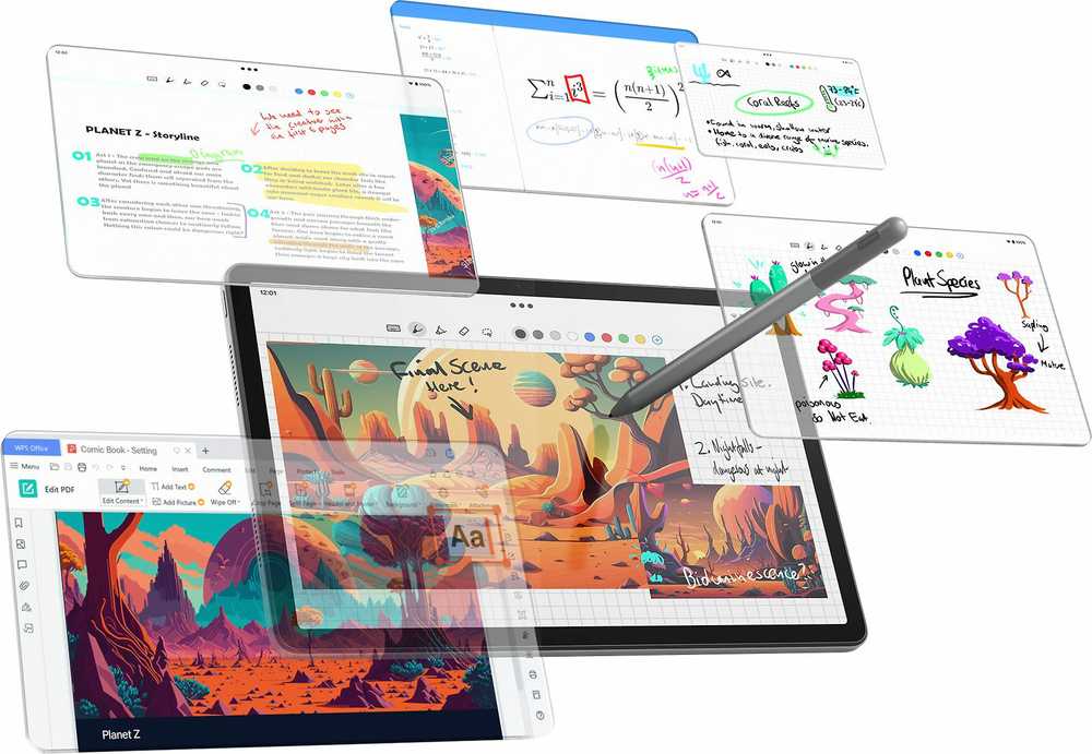 Planšetinis kompiuteris Lenovo Tab M11, 11", 4GB / 128GB, 4G LTE, Pilkos (Luna Grey) spalvos (ZADB0034SE)