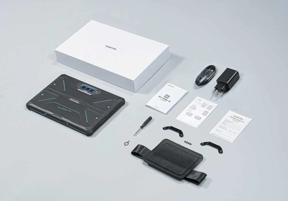 Planšetė Oukitel RT7 Titan 4G -tabletti, 256/8 Gt, musta