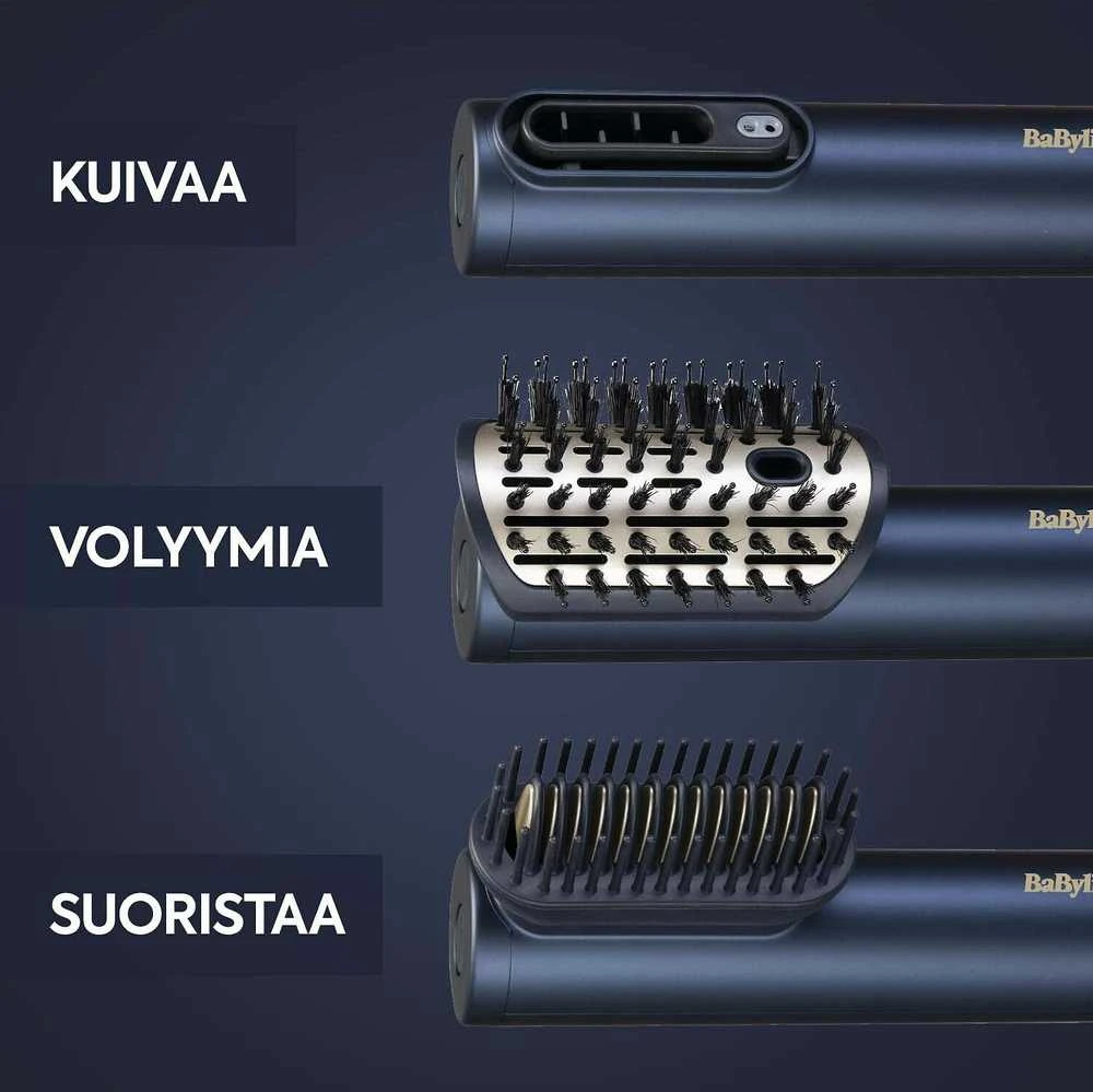 Plaukų formavimo šukos Babyliss Air Wand AS6550E, tamsiai mėlynos spalvos