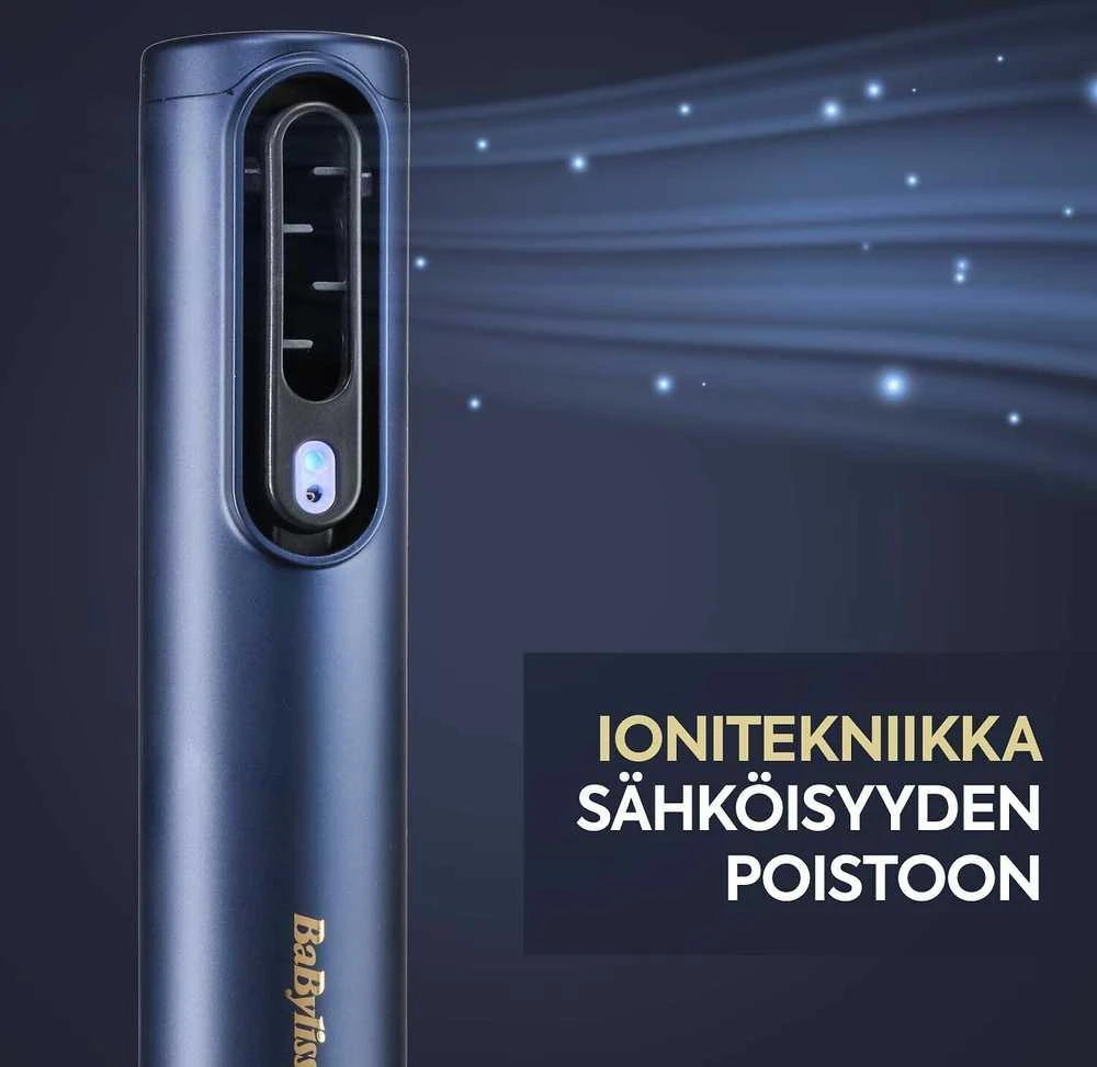 Plaukų formavimo šukos Babyliss Air Wand AS6550E, tamsiai mėlynos spalvos