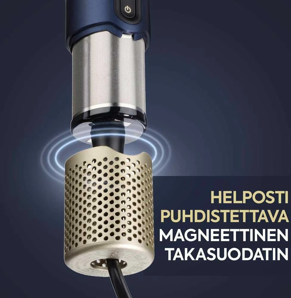 Plaukų formavimo šukos Babyliss Air Wand AS6550E, tamsiai mėlynos spalvos