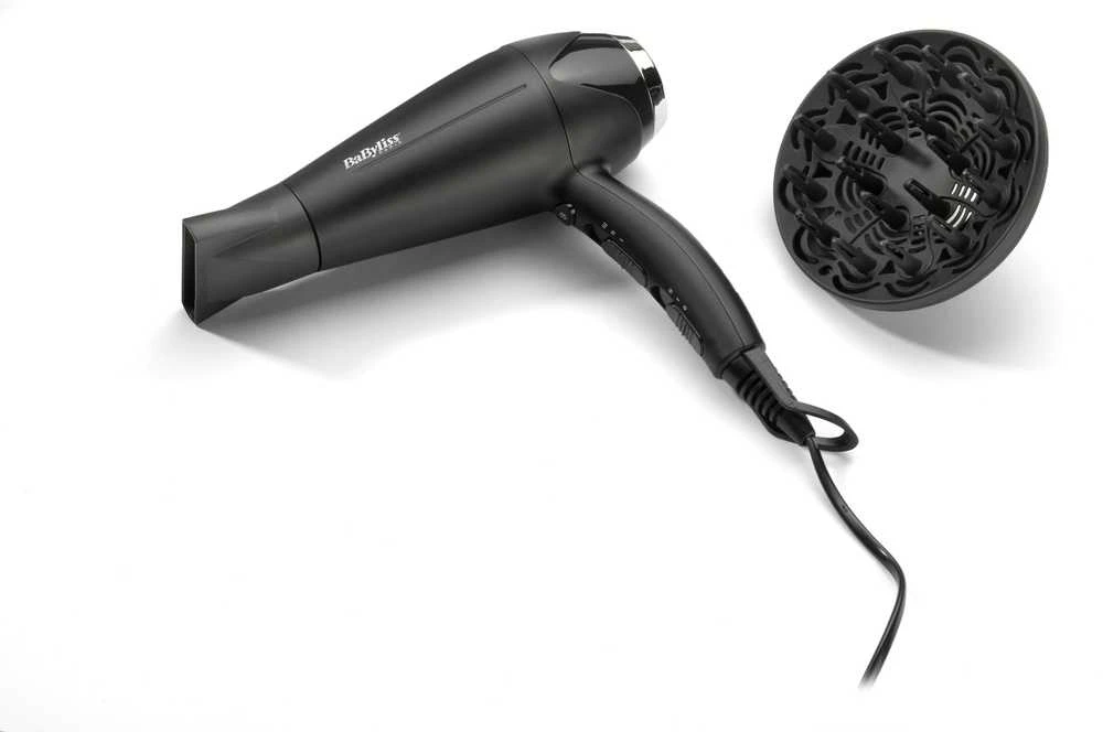 BaByliss D572DE plaukų džiovintuvas Juoda 2200 W