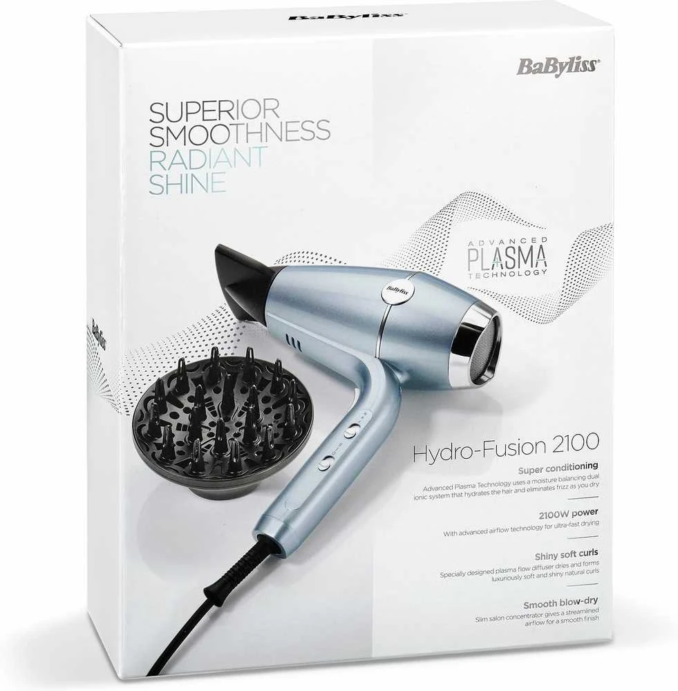 BaByliss Hydro-Fusion Hydro Fusion Plaukų džiovintuvas