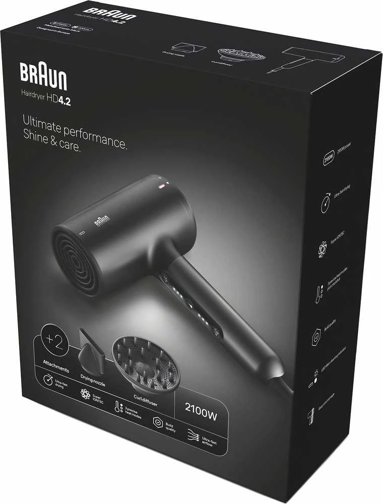 HD4.2 Braun Plaukų Džiovintuvas BRHD425E