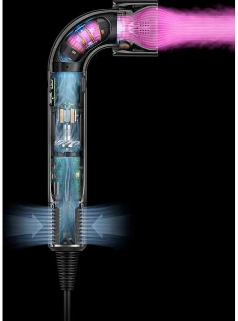 Dyson HD17 Supersonic R Plaukų džiovintuvas, Ceramic Rožinė/Rose Gold
