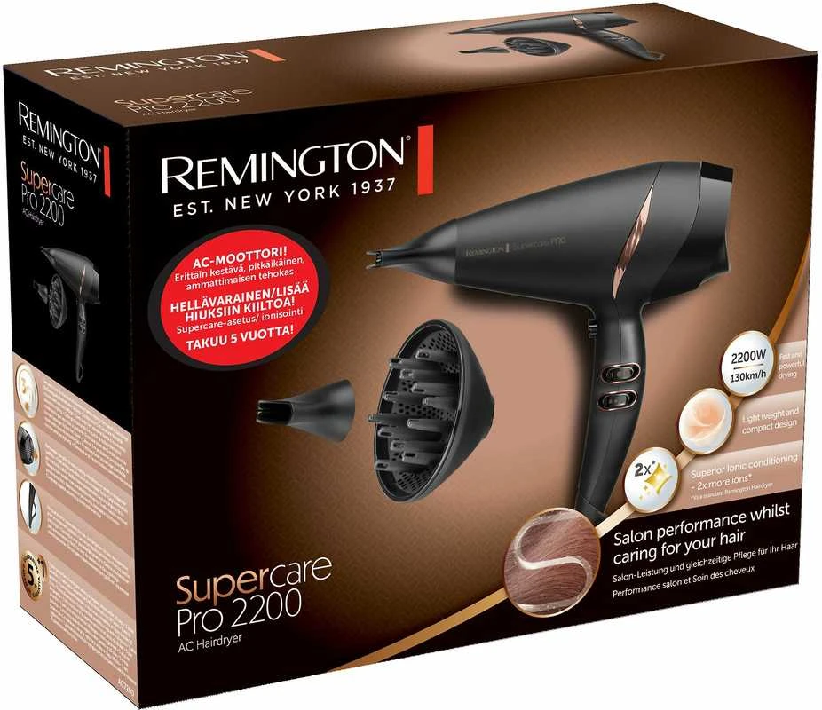 Remington Supercare PRO 2200 AC plaukų džiovintuvas AC7200