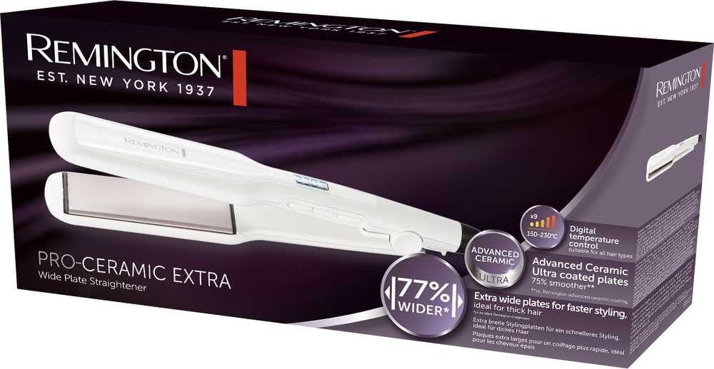 Remington S5527 PRO-Ceramic Extra Baltas