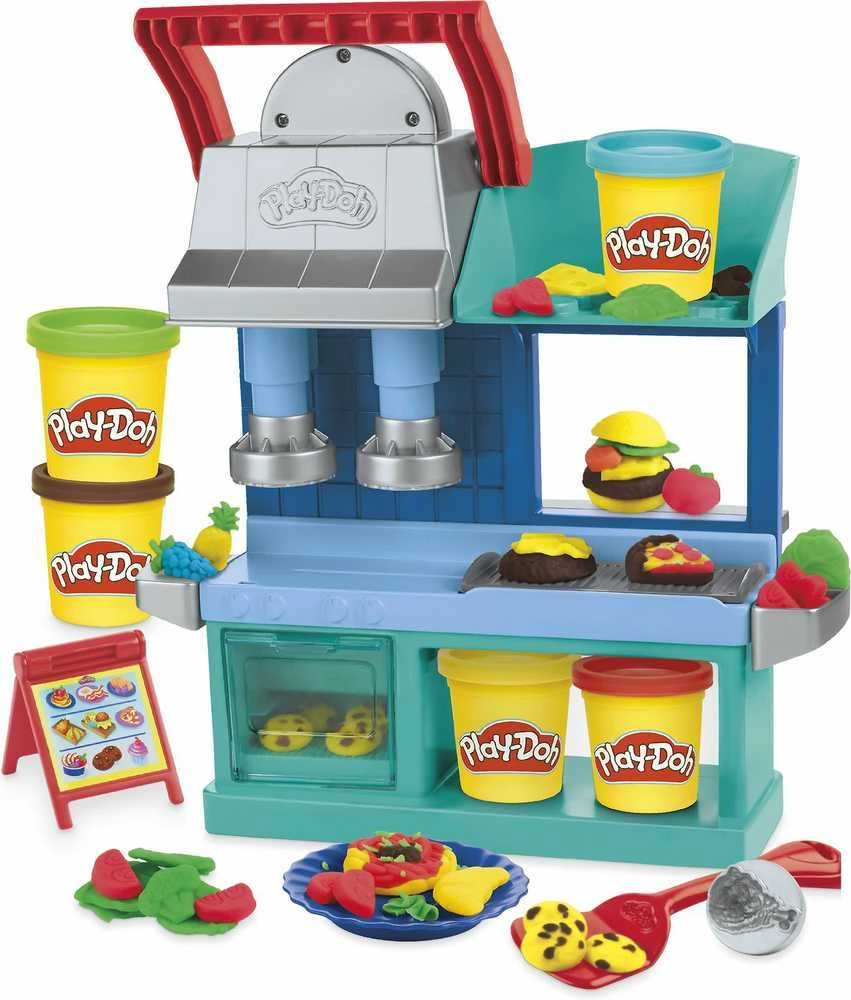 Plastilino rinkinys Play-Doh Chef's Restaurant Playset F8107