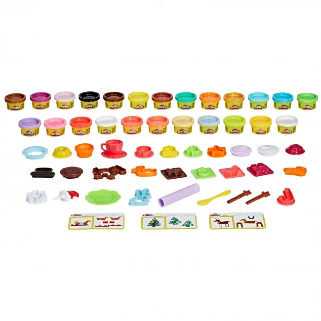 PLAY-DOH modelino rinkinio dalys ir priedai