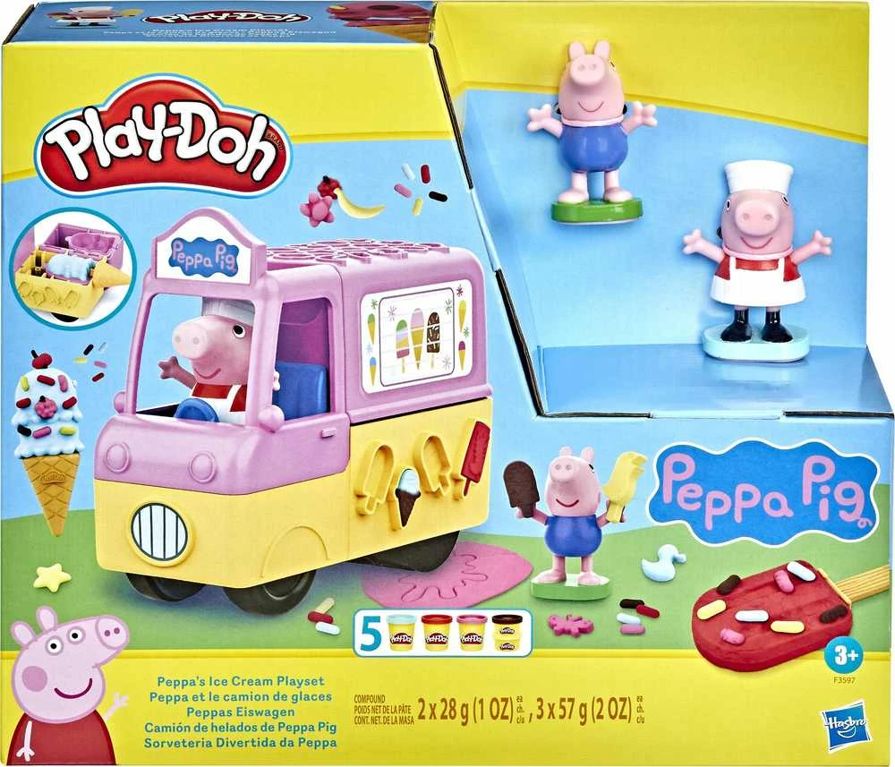 Hasbro Play-Doh Dough Peppa Pig ledų sunkvežimis F3597