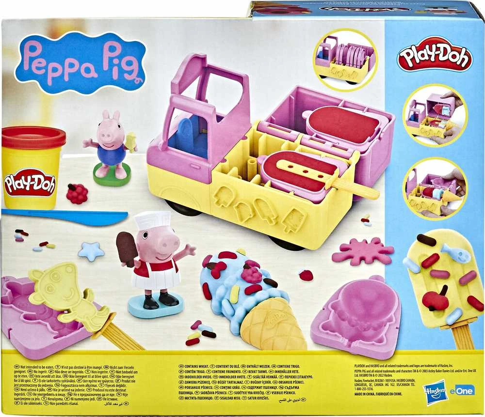 Play-Doh - Peppa Pig ledų žaidimų rinkinys (F35975L0)