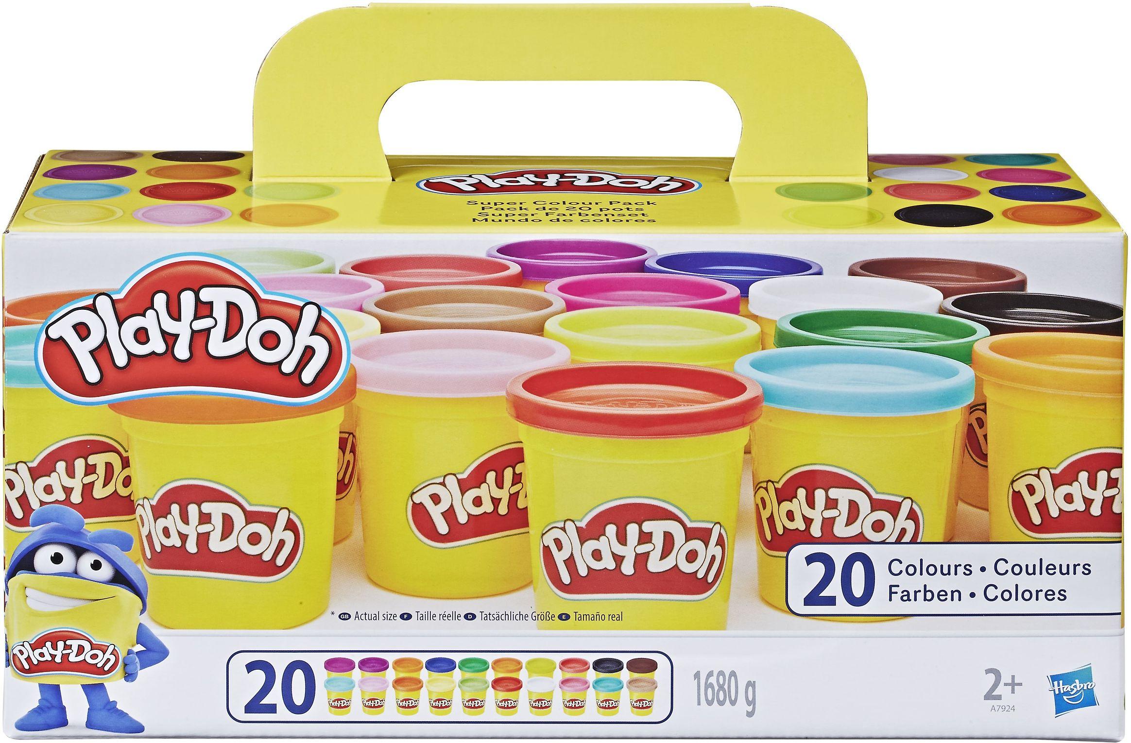 Plastelininio modeliavimo priemonių rinkinys vaikams Play-Doh, 20 spalvų