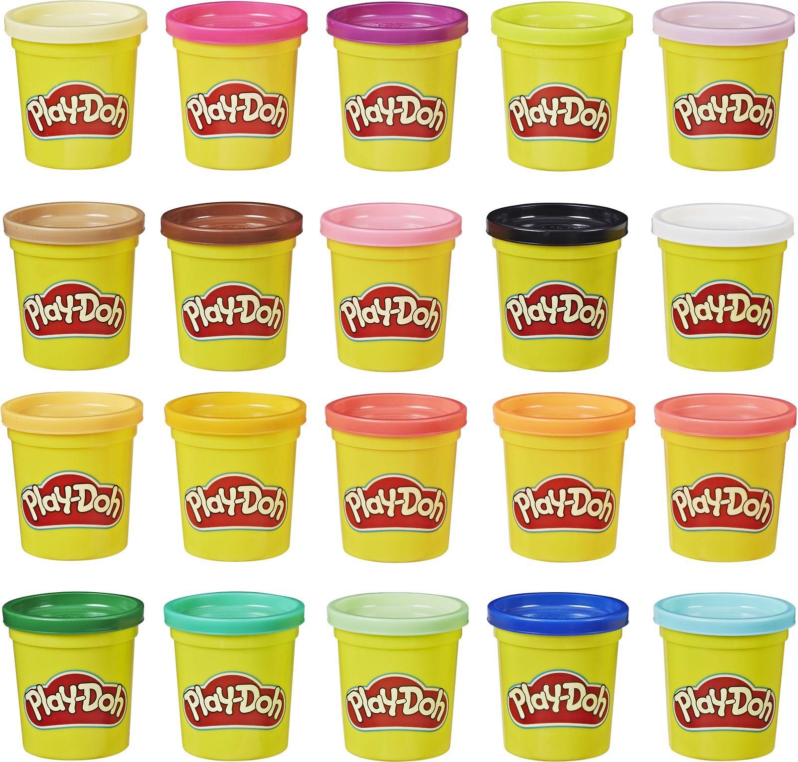 Plastelininio modeliavimo priemonių rinkinys vaikams Play-Doh, 20 spalvų