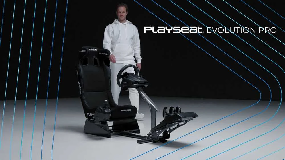 Playseat Evolution Pro ActiFit juoda