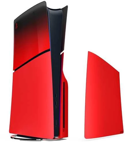 Playstation Sony PS5 Slim konsolės korpusas (Techno Raudona)