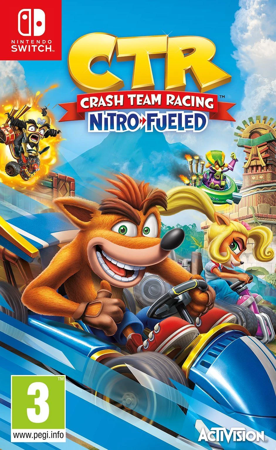 ACTIVISION Crash Team Racing Nitro-kuras SWITCH LT