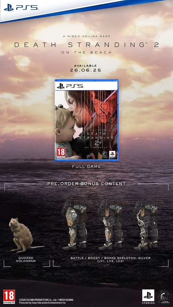Playstation „Kojima Productions“ „Death Stranding 2: On the Beach“ PS5