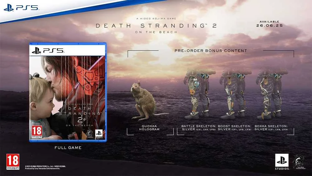 Playstation „Kojima Productions“ „Death Stranding 2: On the Beach“ PS5