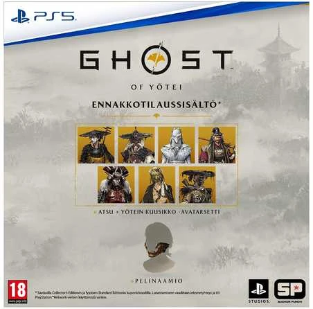 Ghost of Yotei PS5 turinio pakuotė
