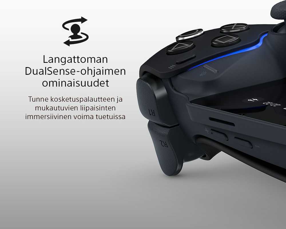 Sony PlayStation 5 Portal Midnight Juodas