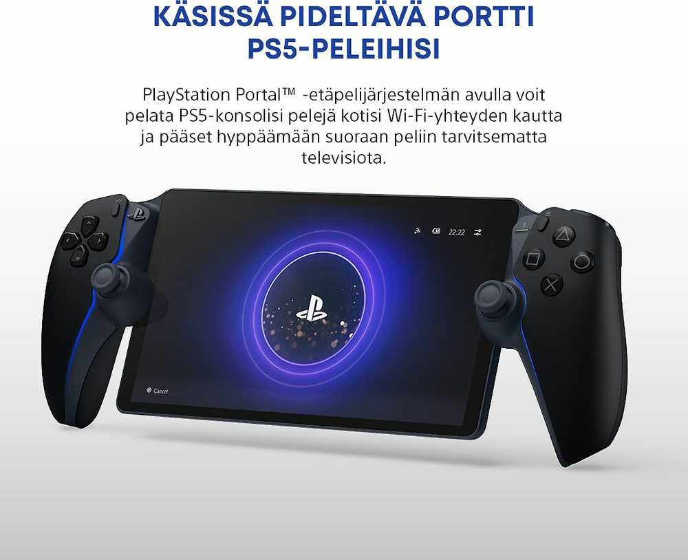 Sony PlayStation 5 Portal Midnight Juodas
