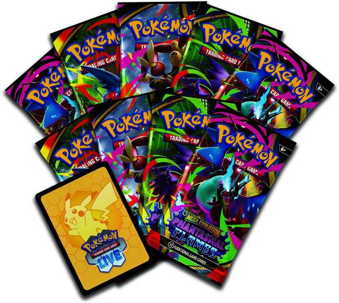 „Pokemon Pokemon TCG: Mega Evolution“ – „Phantasmal Flames“ – elito treniruočių dėžutė