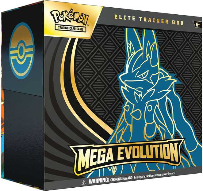 „Pokemon Pokemon TCG: Mega Evolution“ – elito treniruočių dėžutė – „Mega Lucario“